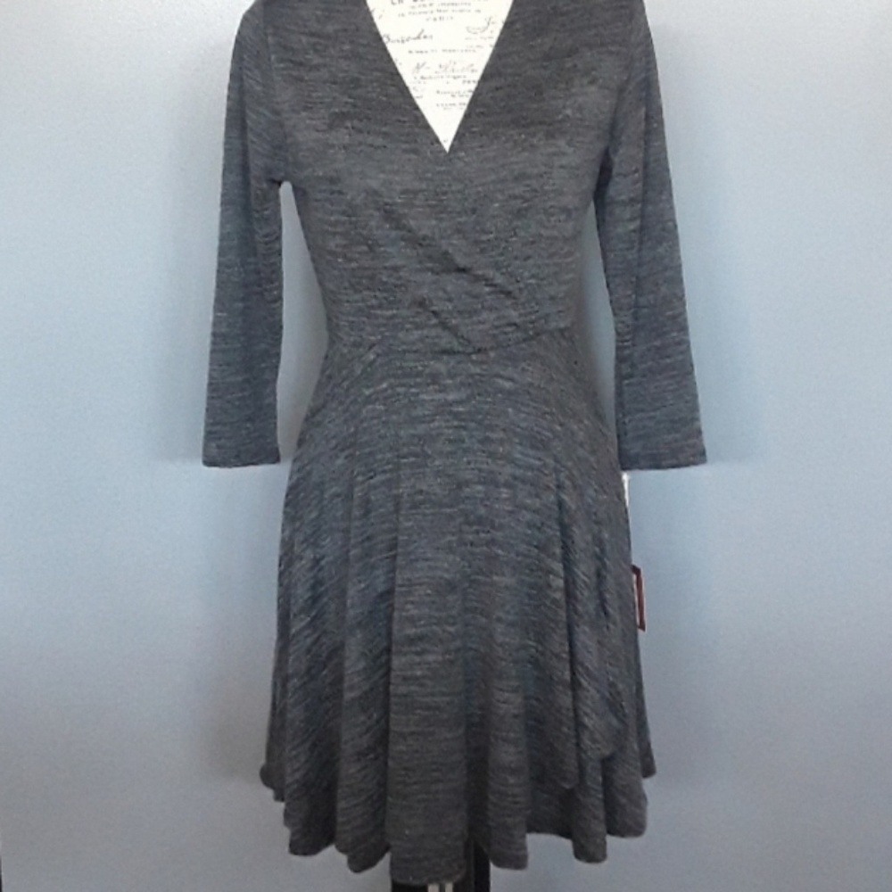 Cozy Grey Dress